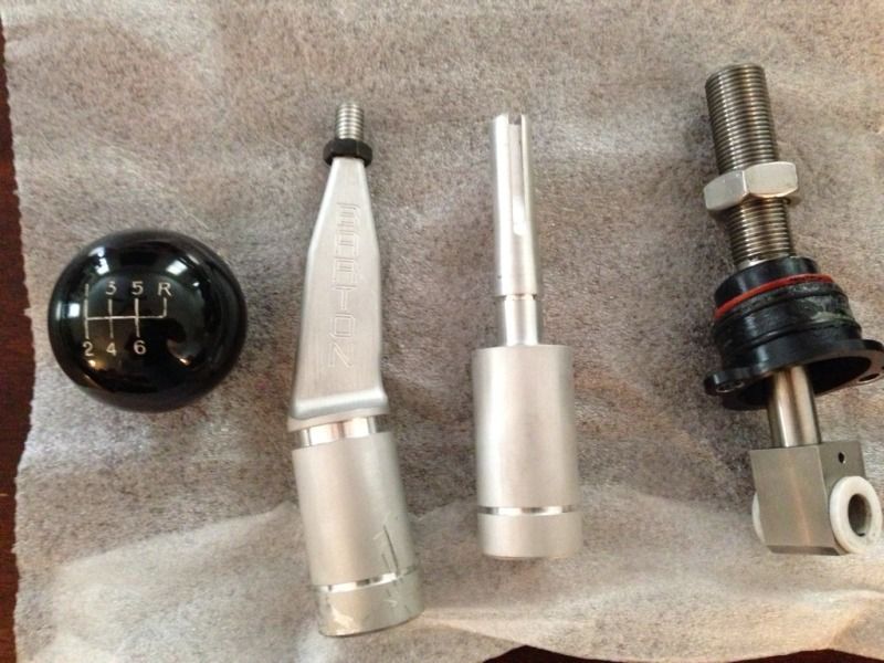 Barton short throw shifter. Use flat stick or stock knob. Camaro5 Chevy Camaro Forum / Camaro